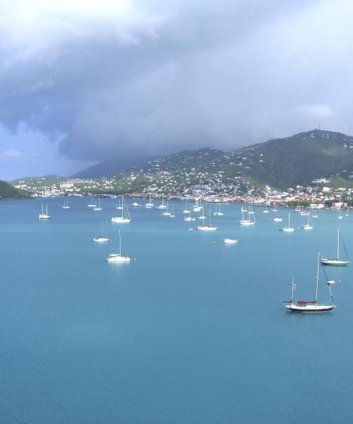 A beautiful view of Charlotte Amalie.
