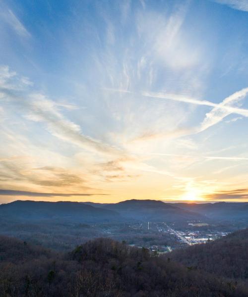 Kaunis näkymä kaupunkiin Middlesboro