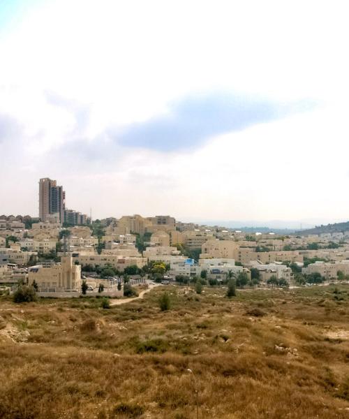 Krásný pohled na město Modi'in