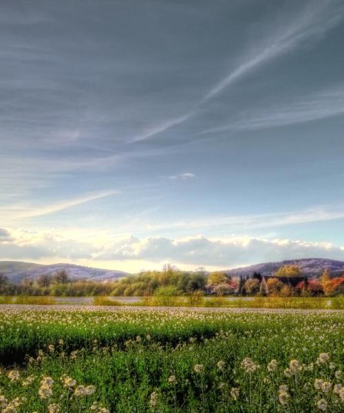 Una panoràmica bonica de Bünde