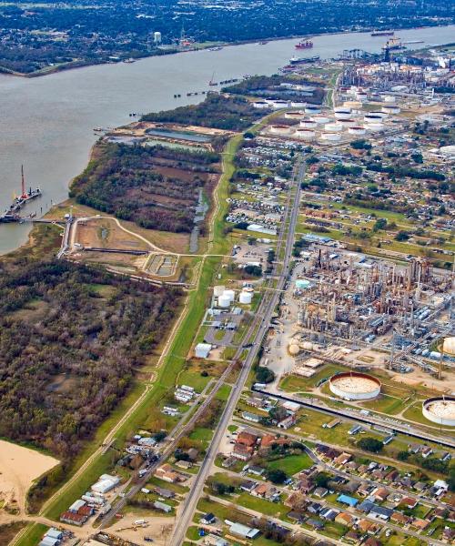 Una bonita panorámica de Chalmette