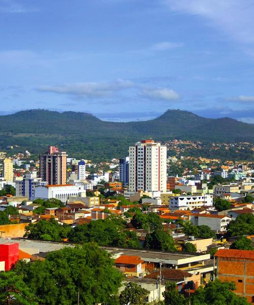 Uma bela vista de Montes Claros