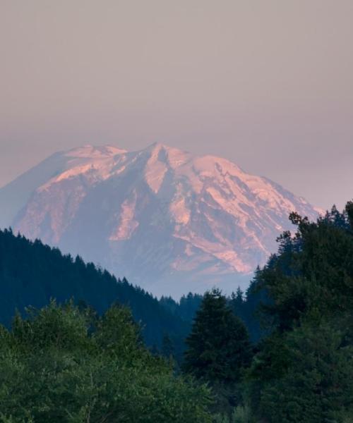 Piękny widok na miasto Issaquah