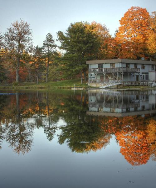 Krásny pohľad na mesto Morristown