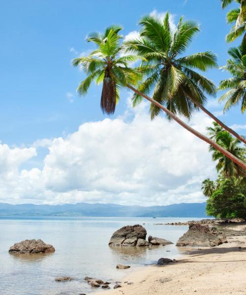 A beautiful view of Savusavu – a popular city among our users