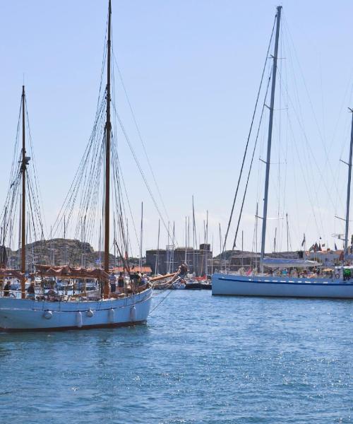 Stenungsund şehrinden güzel bir manzara