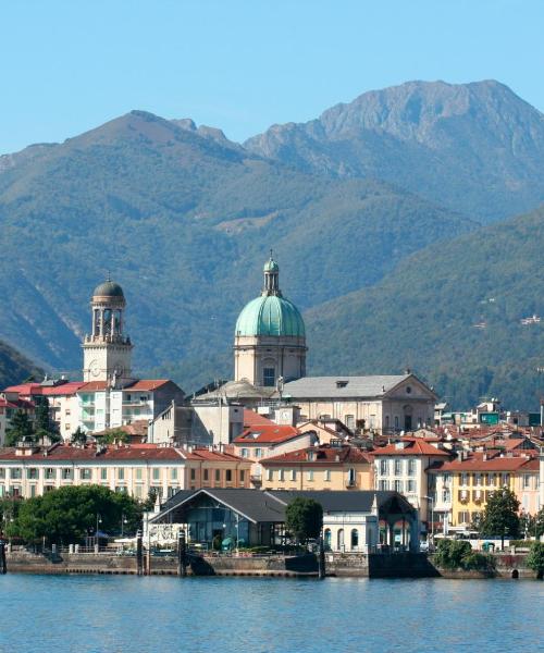 A beautiful view of Verbania.