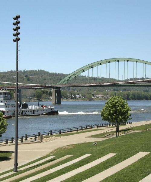 A beautiful view of Wheeling.