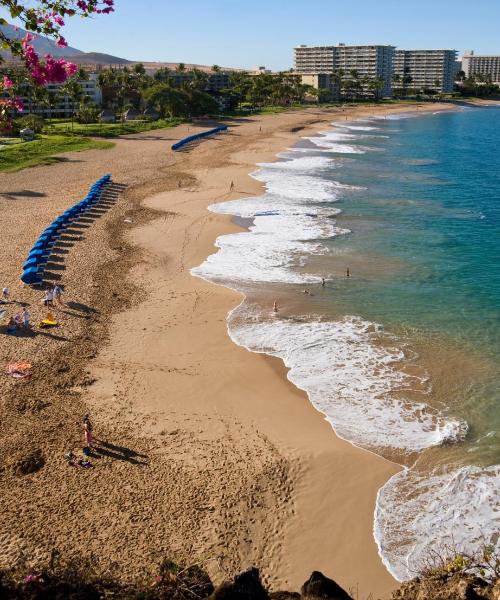 Ein schöner Blick auf Kaanapali