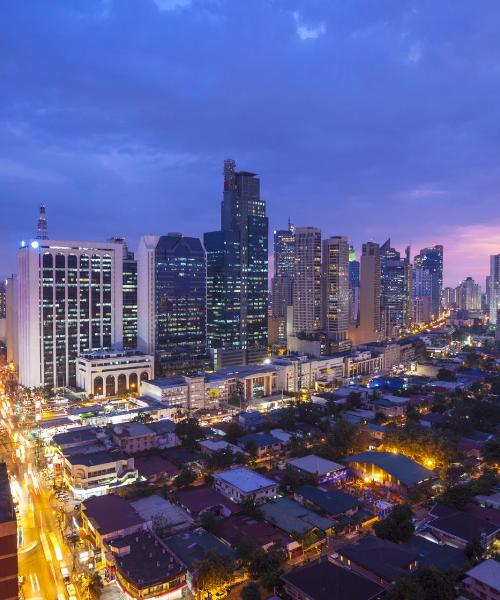 A beautiful view of Makati.