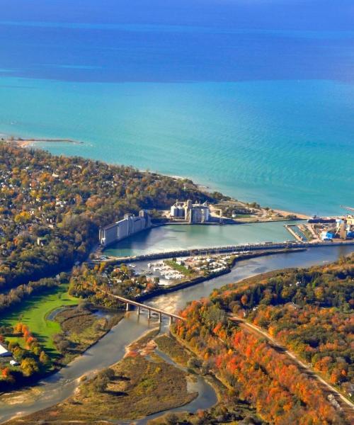 Linna Goderich kaunis vaade