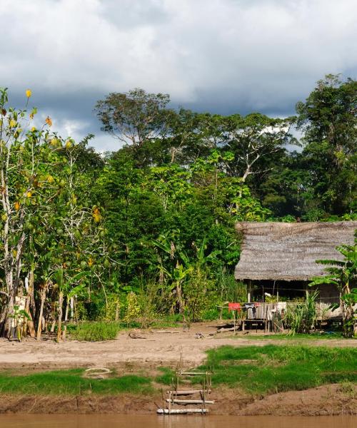 Krásný pohled na město Iquitos