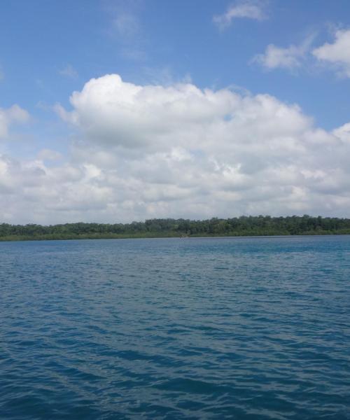 Krásný pohled na město Port Blair