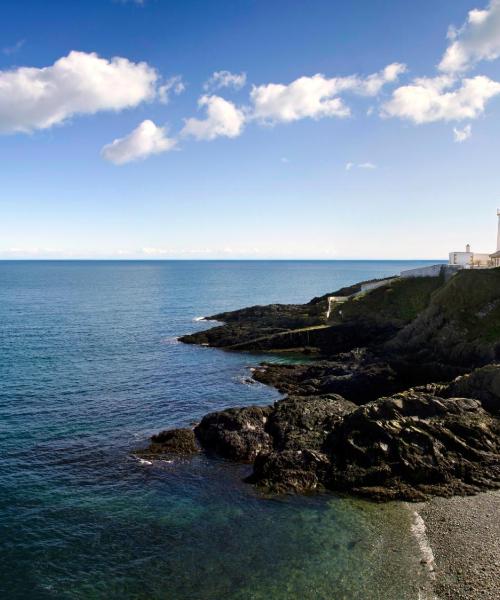 A beautiful view of Douglas serviced by Isle Of Man Airport