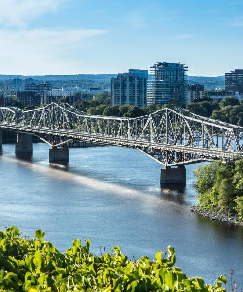 Uma linda vista de: Gatineau