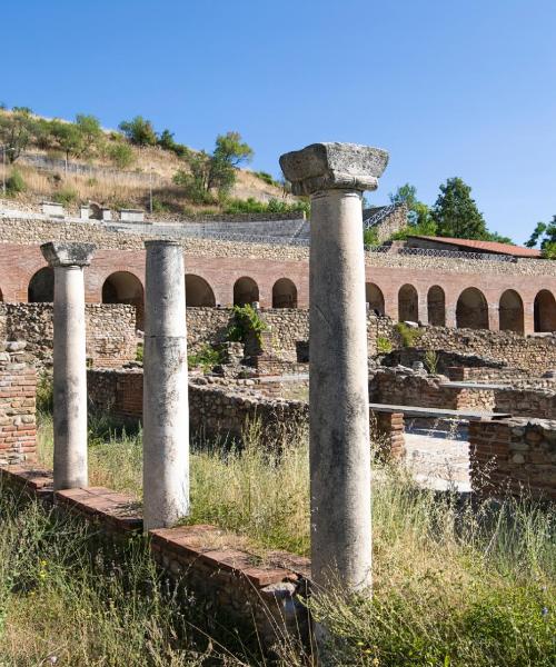 Uma bela vista de Bitola