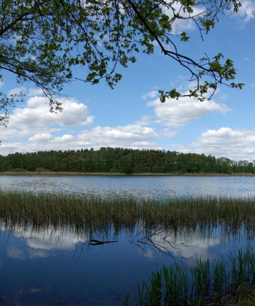 Krásný pohled na město Bad Segeberg