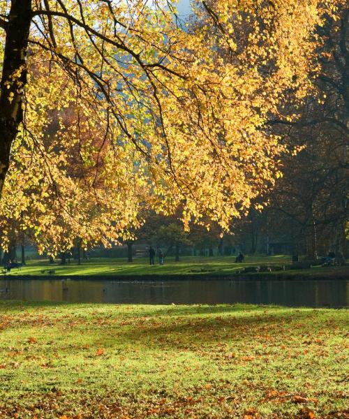 Een mooi uitzicht op Bourgoin-Jallieu