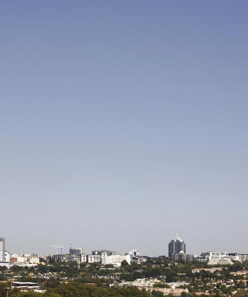 Una bellissima vista di Sandton