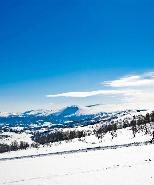 A beautiful view of Oppdal.