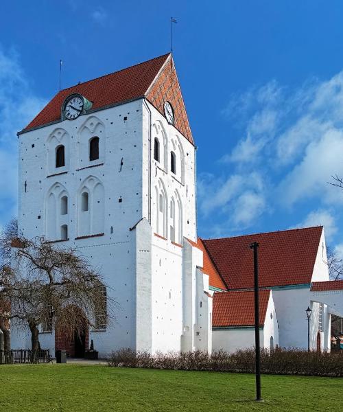 Krásný pohled na město Ronneby (spojení přes Letiště Ronneby)