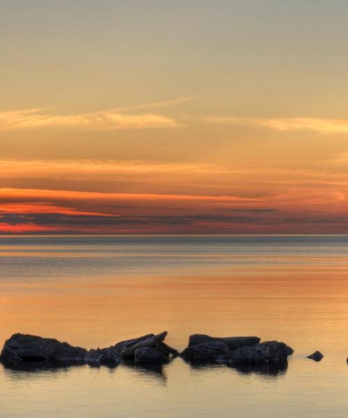 Čudovit pogled na mesto Duluth