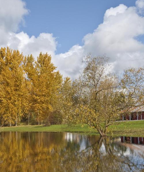 Krásny pohľad na mesto Puyallup