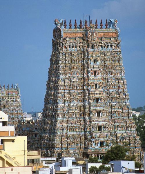A beautiful view of Madurai.