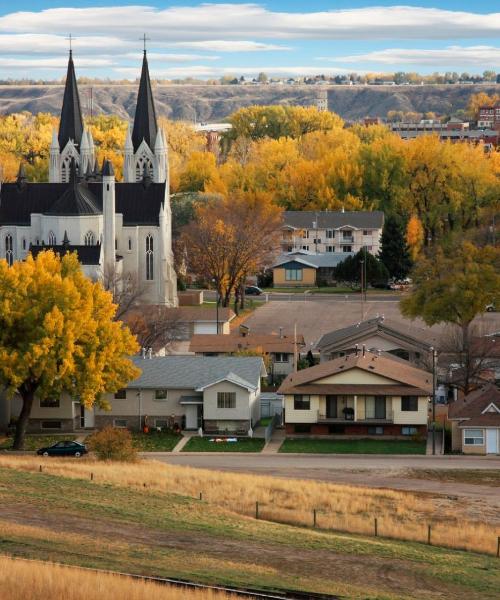 A beautiful view of Medicine Hat.