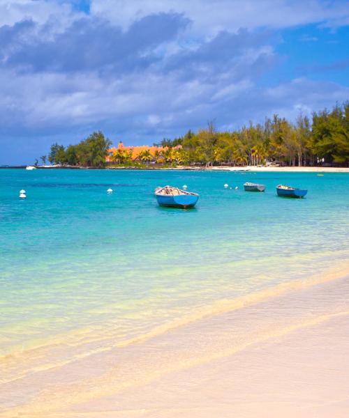 Una bellissima vista di Belle Mare