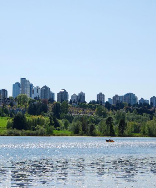 Een mooi uitzicht op Burnaby