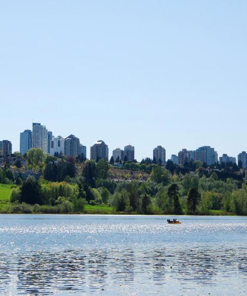 Una panoràmica bonica de Burnaby