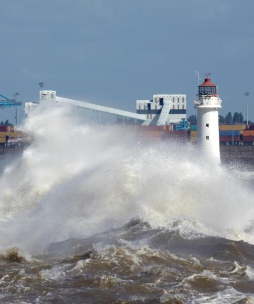 A beautiful view of Ellesmere Port.