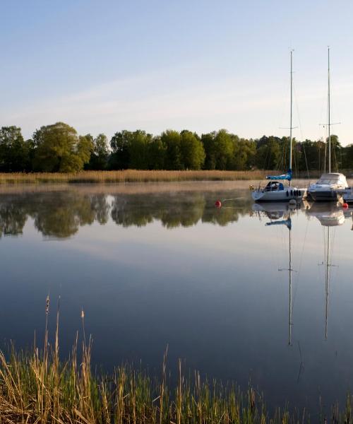 En vacker bild av Lidingö