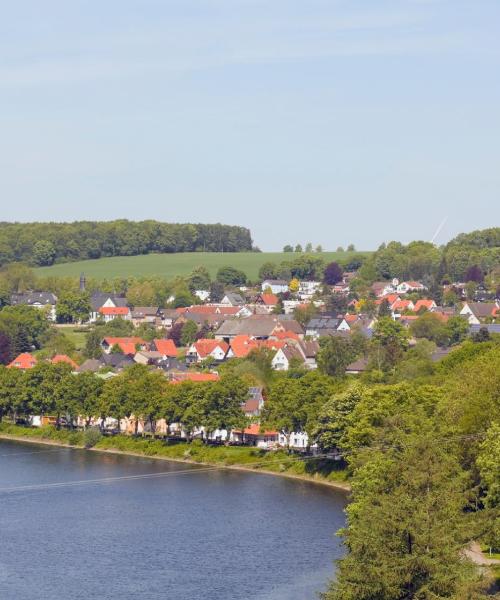 Ein schöner Blick auf Neubrandenburg