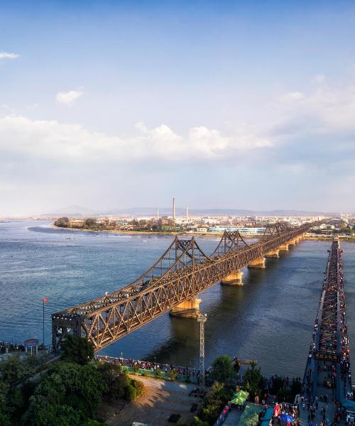 A beautiful view of Dandong.