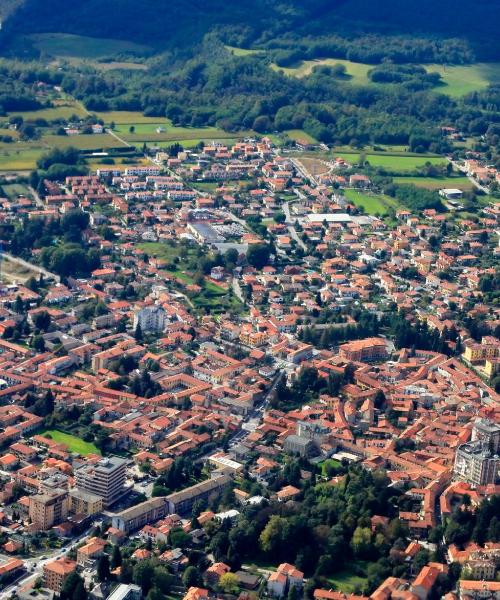 Piękny widok na miasto Segrate