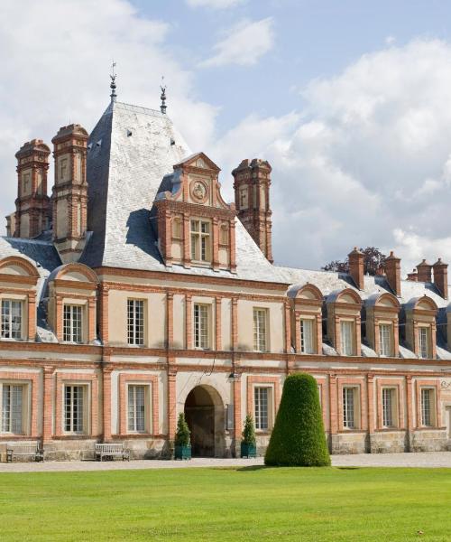 Una bellissima vista di Fontainebleau