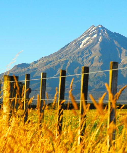 A beautiful view of New Plymouth – city popular among our users.