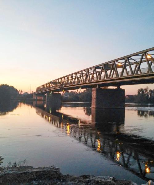 Krásný pohled na město Bosanska Gradiška