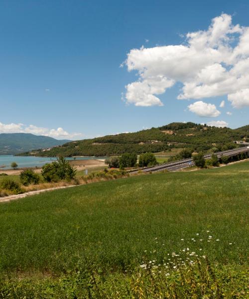 Una bonita panorámica de Terranuova Bracciolini