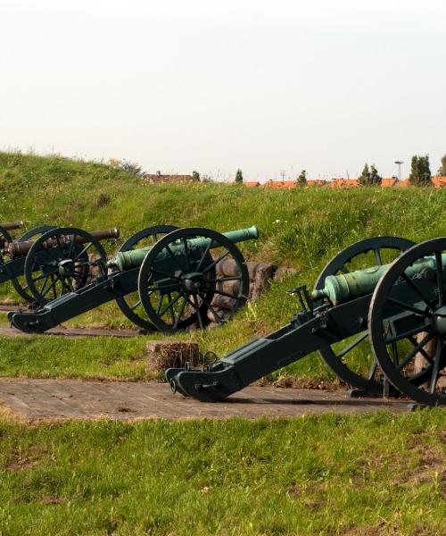 Piękny widok na miasto Fredericia