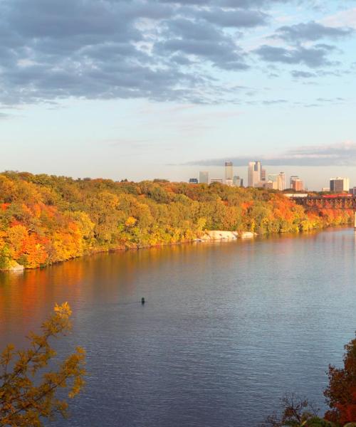 A beautiful view of Brooklyn Center.