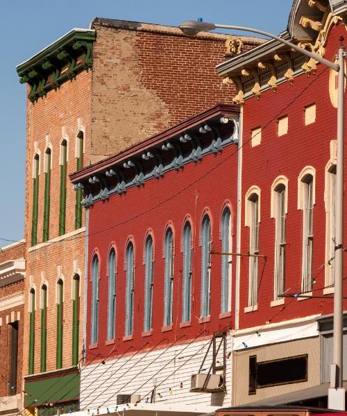 Una bonita panorámica de Edwardsville