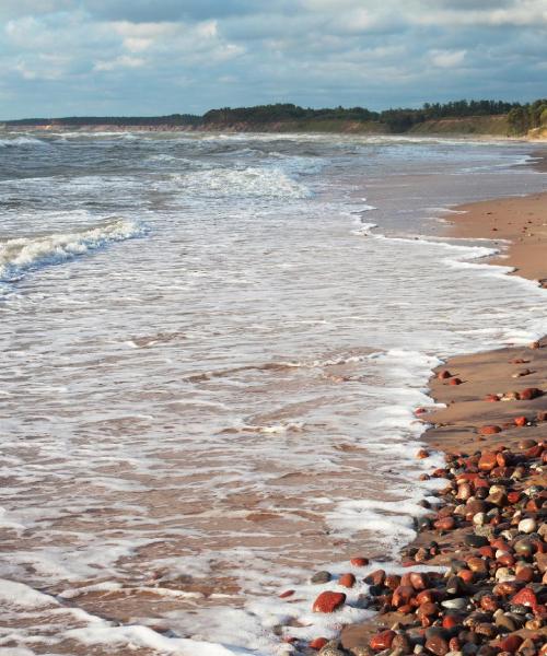 Гарний краєвид міста Вольґаст