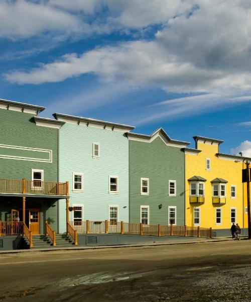 A beautiful view of Dawson City