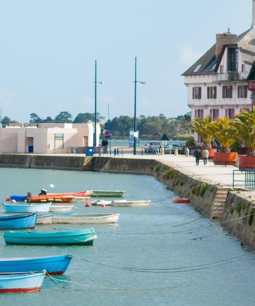 Ein schöner Blick auf Concarneau