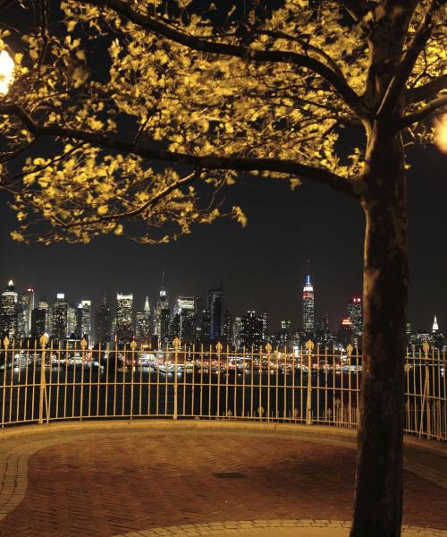 A beautiful view of Weehawken