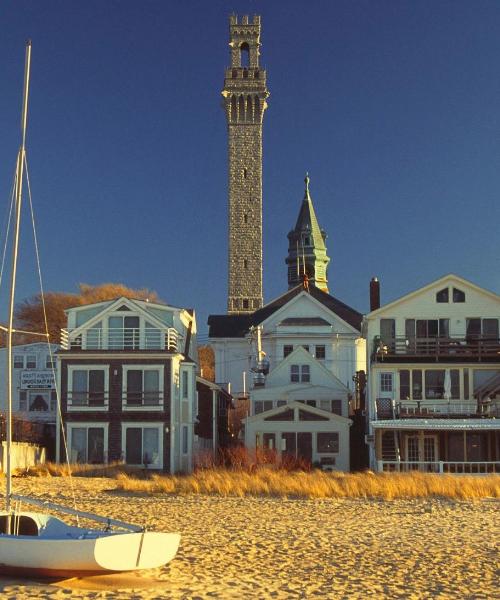 Kaunis näkymä kaupunkiin Provincetown