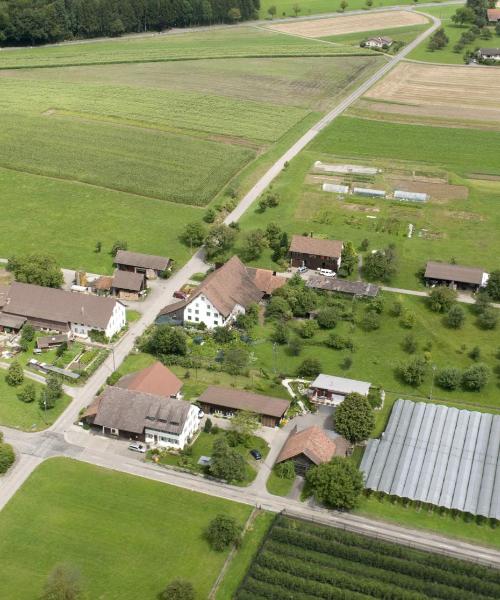 Krásný pohled na město Rümlang